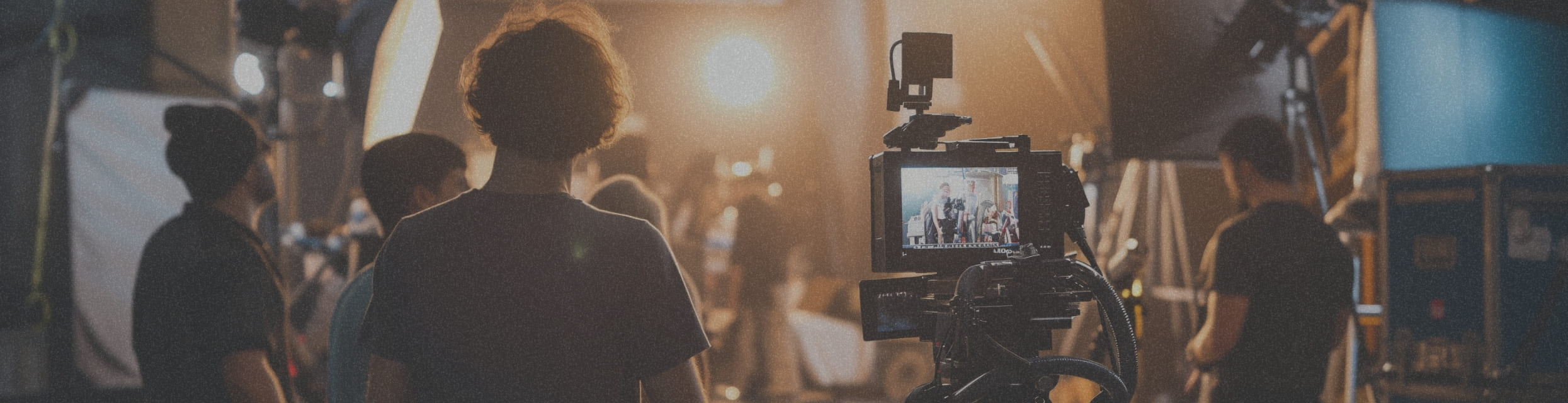 撮影現場の様子