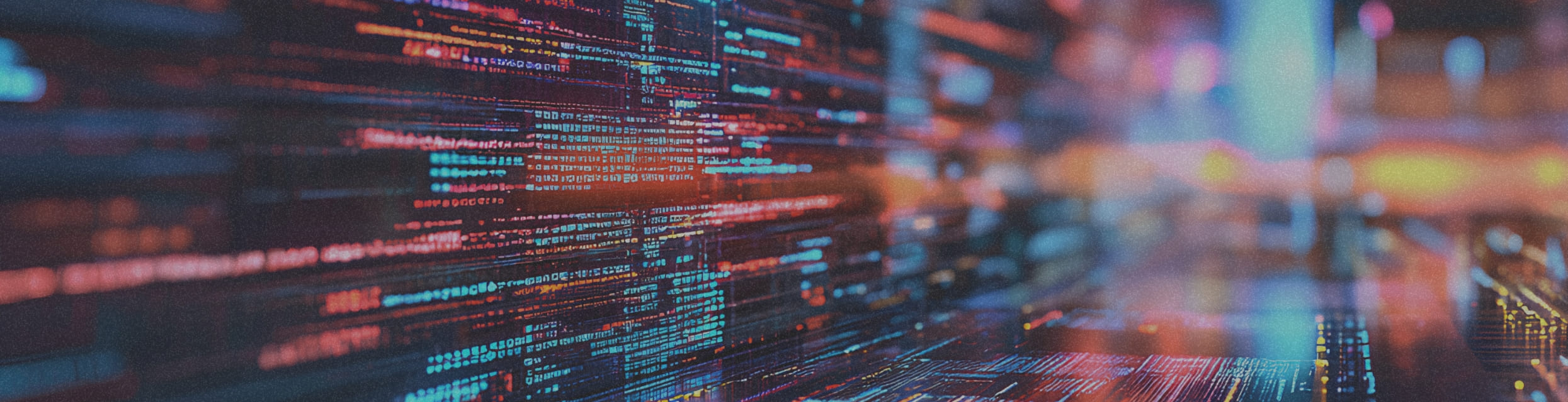 WEBを形成する膨大な量のコード